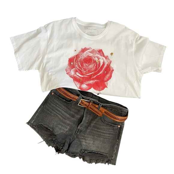 Levi 501 original short faded black grey wonen short size 27 denim cut off - Picture 7 of 8